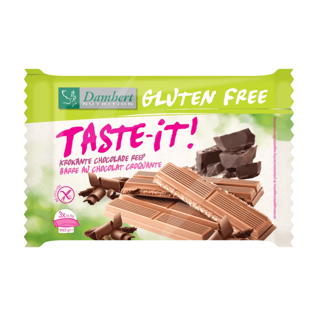 Brezglutenske vafelj čokoladice