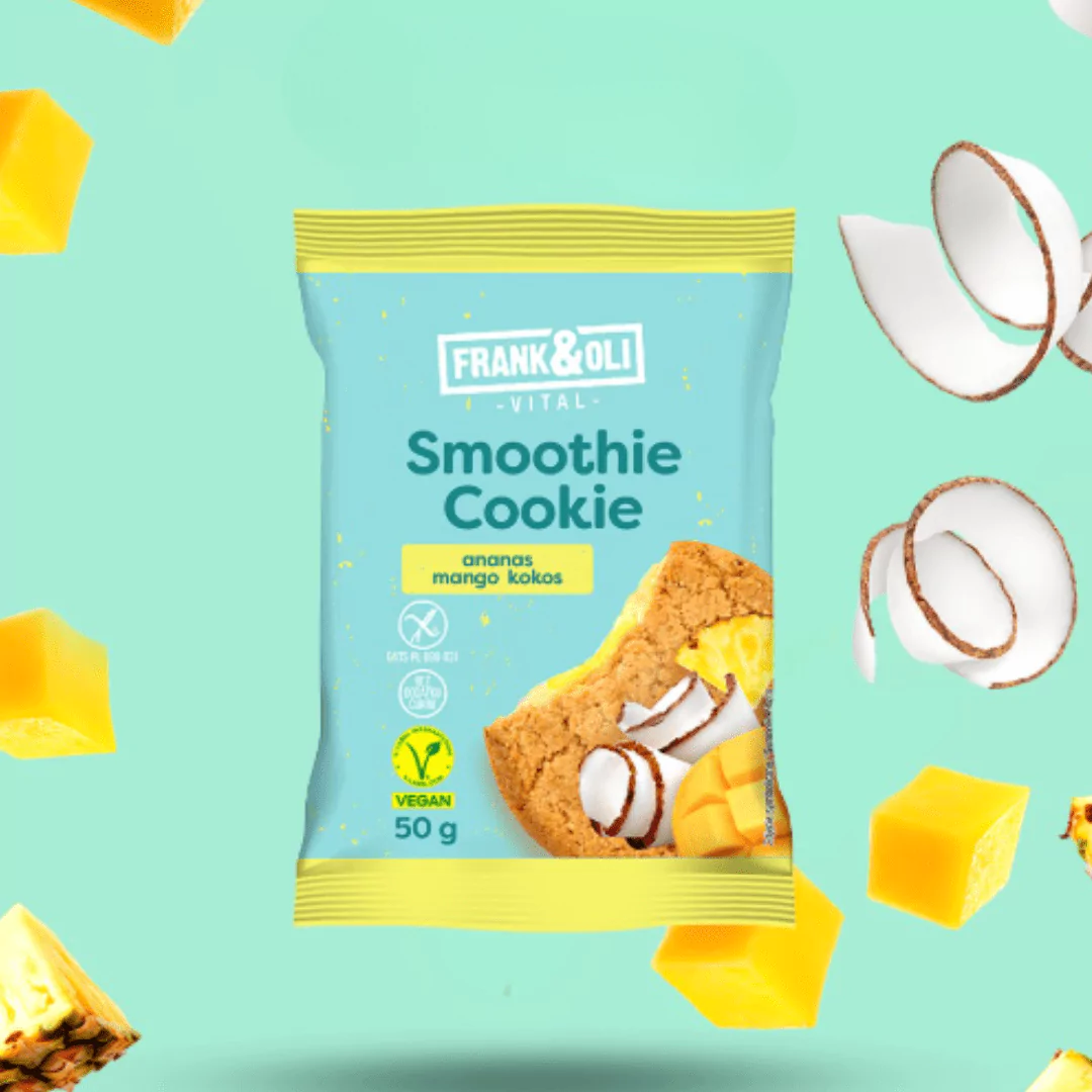 Brezglutenski mehki smoothie piškot