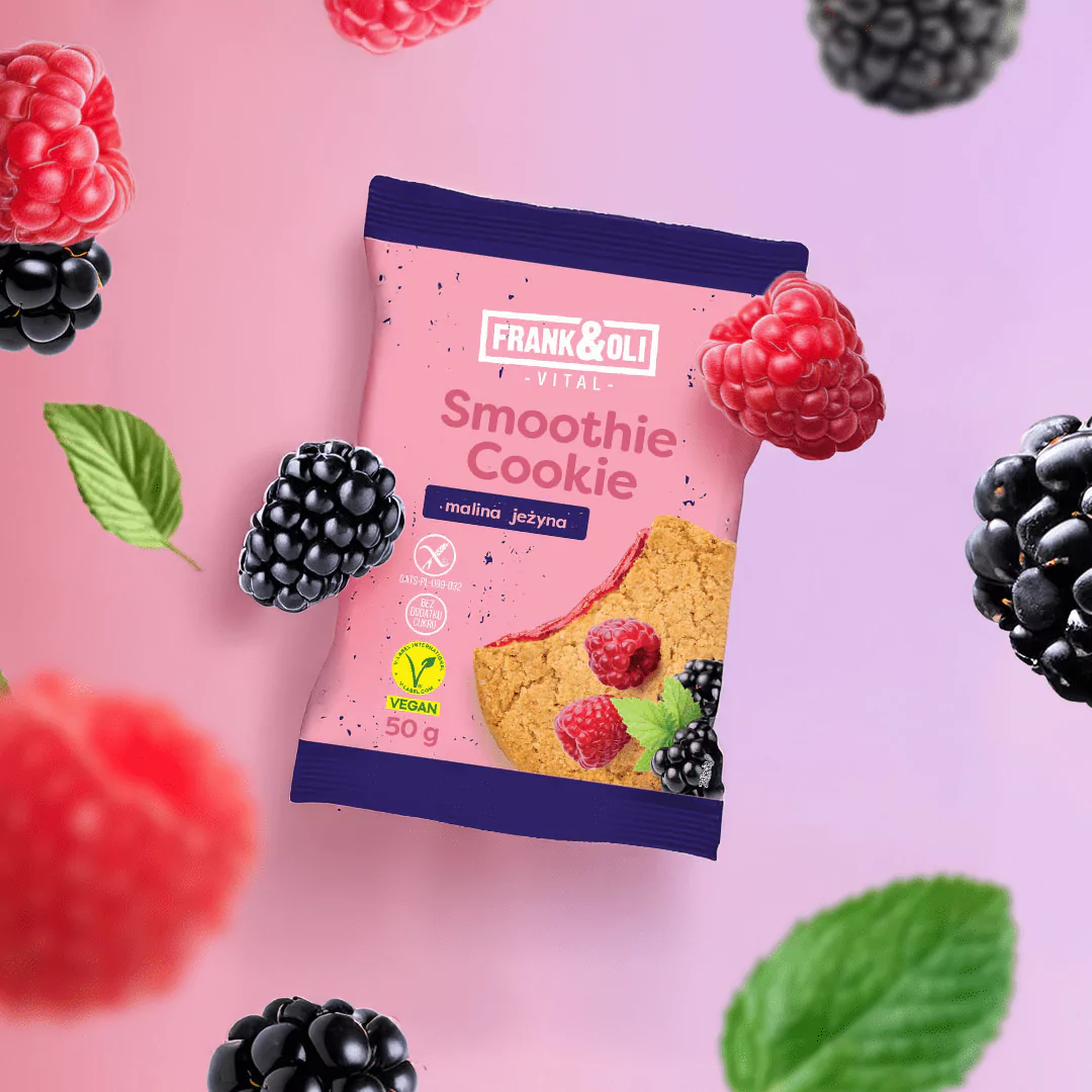 Brezglutenski mehki smoothie piškot