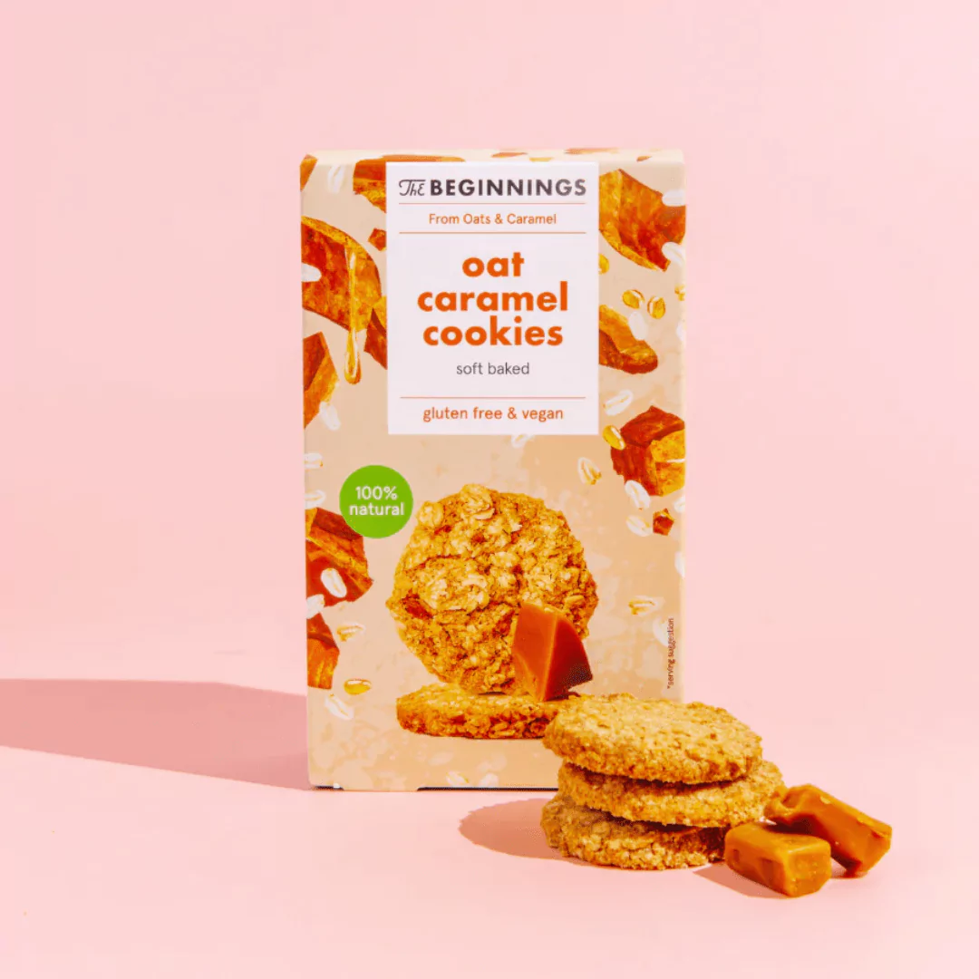 Brezglutenski ovseni piškoti s karamelo