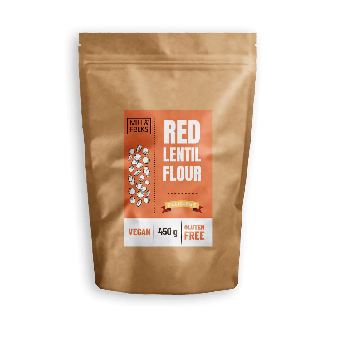 Brezglutenska moka iz rdeče leče