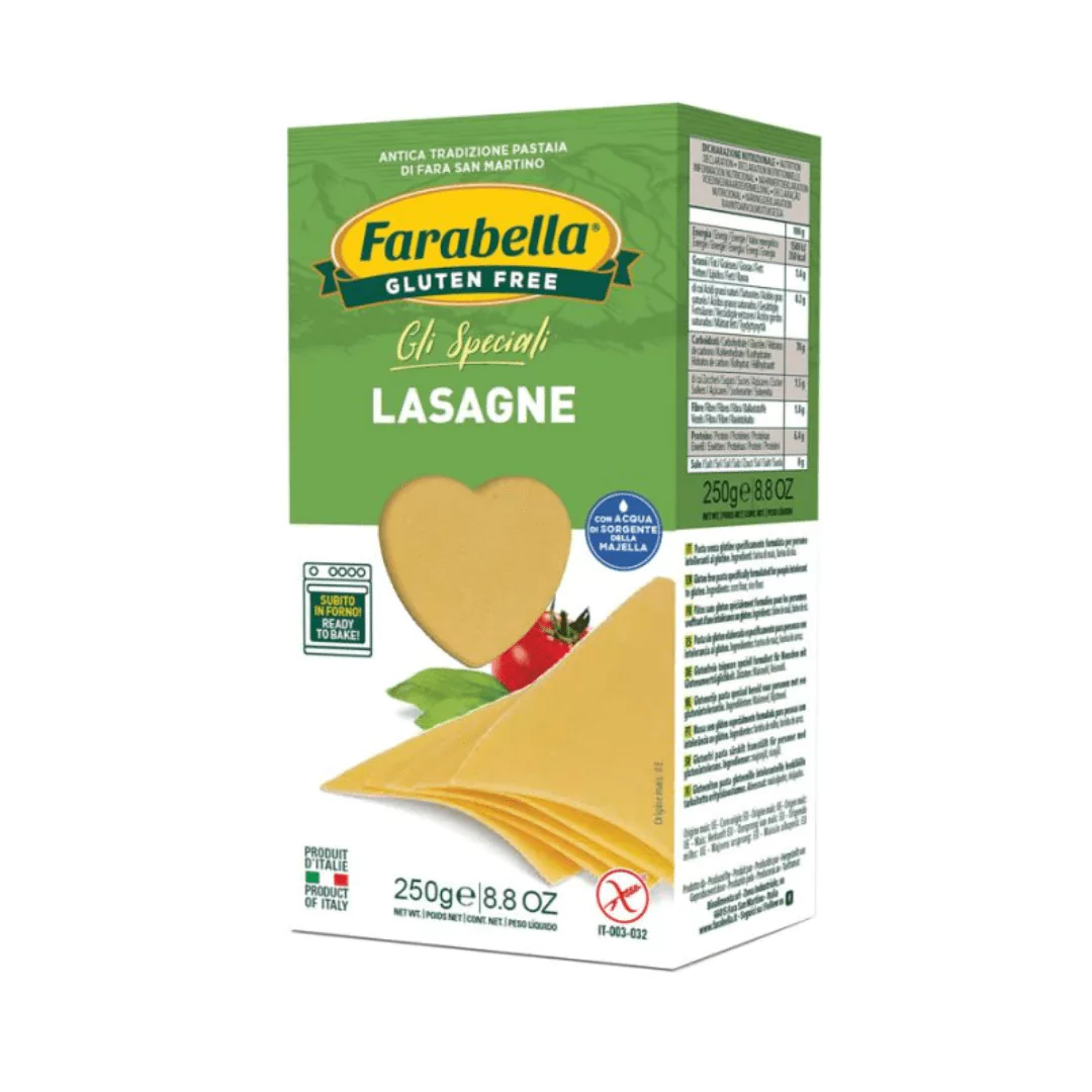 Brezglutenski listi za lazanjo 250 g