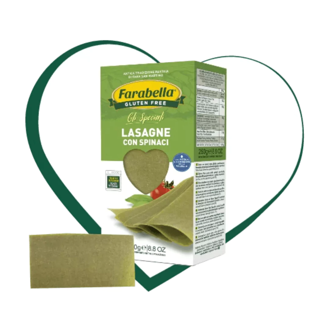 Brezglutenski špinačni listi za lazanjo 250 g