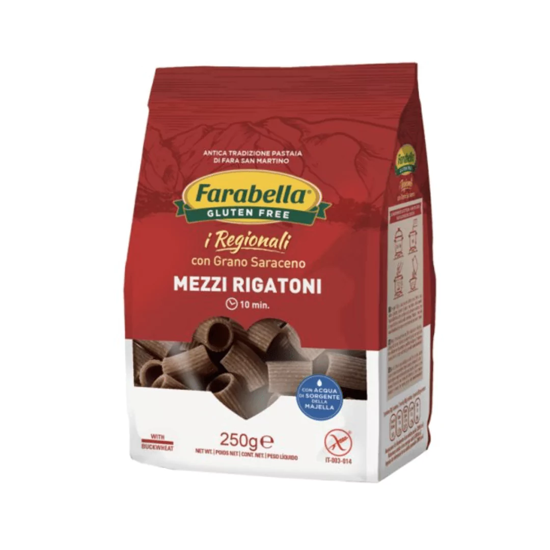 Brezglutenski ajdovi mezzi rigatoni 250 g