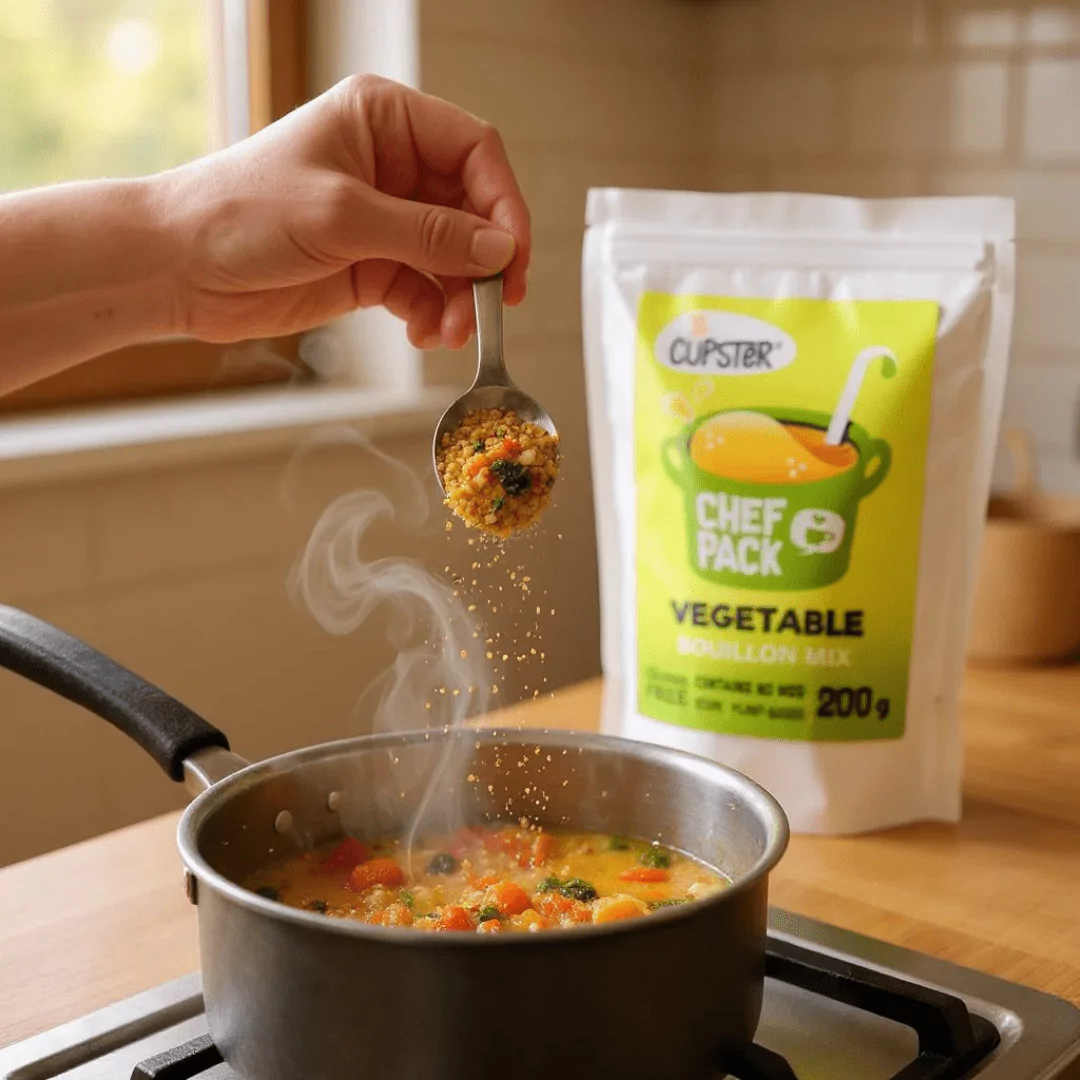 Brezglutenska zelenjavna jušna osnova 200 g