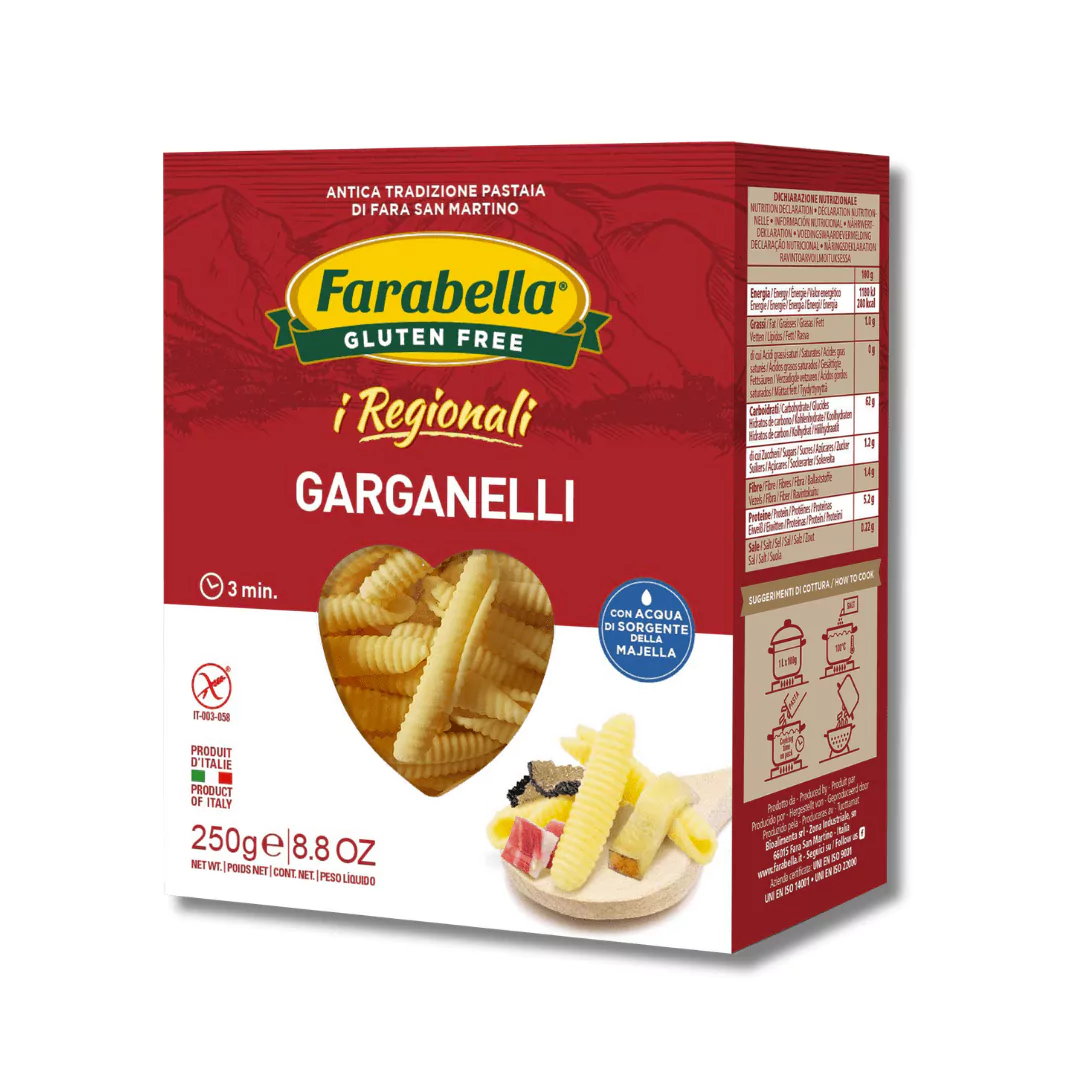 Brezglutenski garganelli