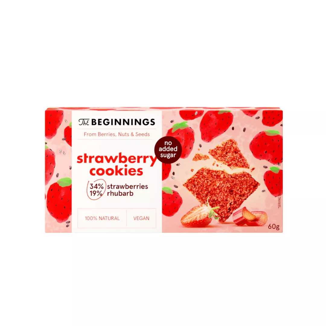 Brezglutenski jagodni piškoti