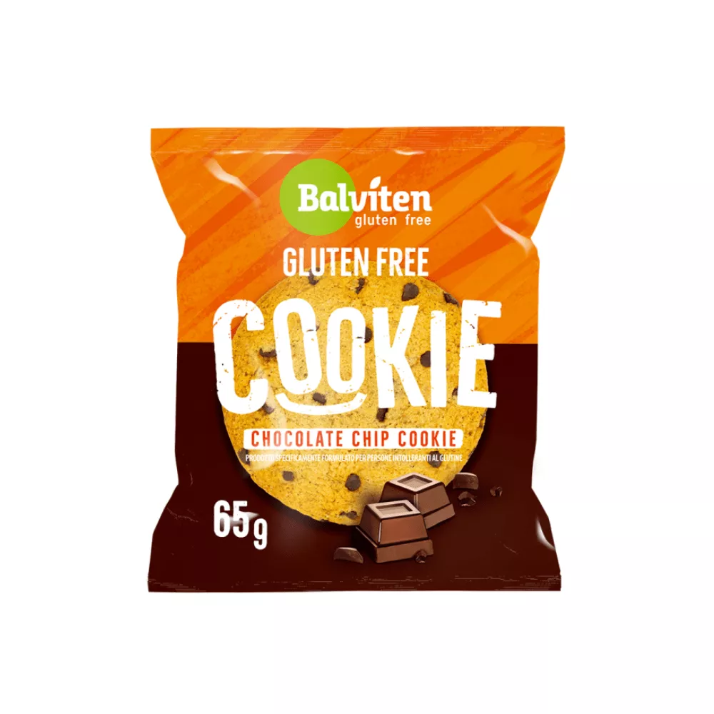 Brezglutenski piškot s koščki čokolade 65 g