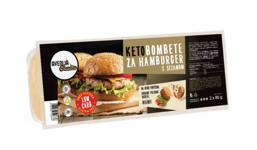 KETO burger bombete