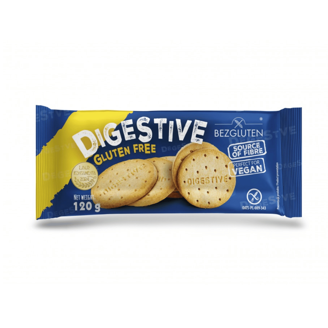 Brezglutenski digestive piškoti 120 g