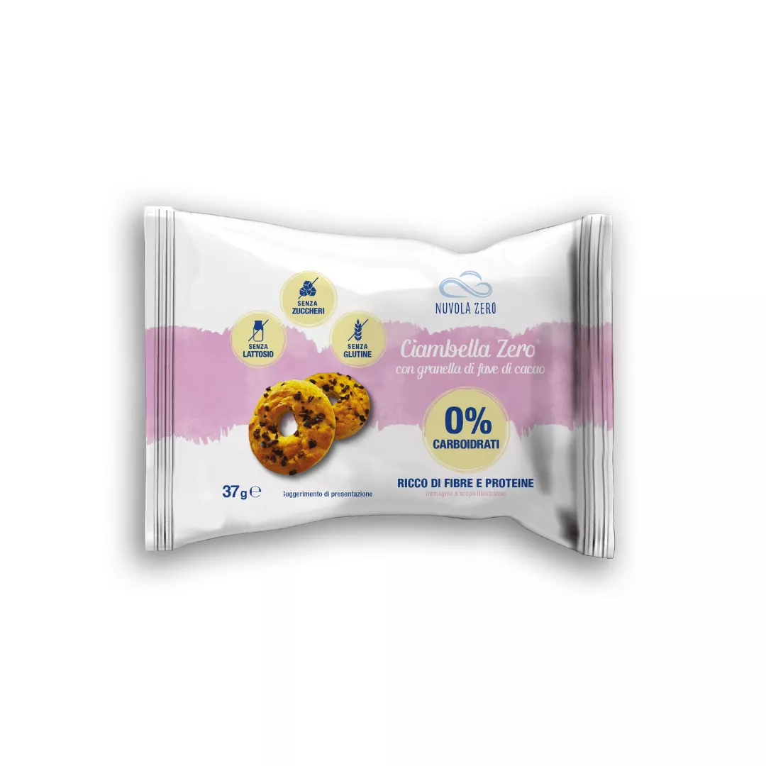 Krof s kakavovimi koščki brez glutena in ogljikovih hidratov 37 g