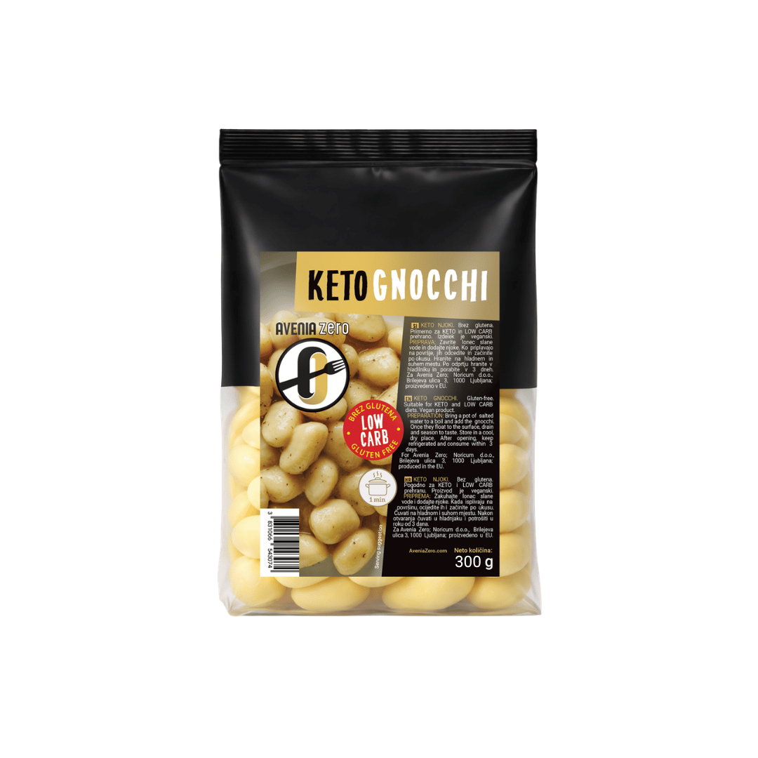 Brezglutenski keto njoki 300 g