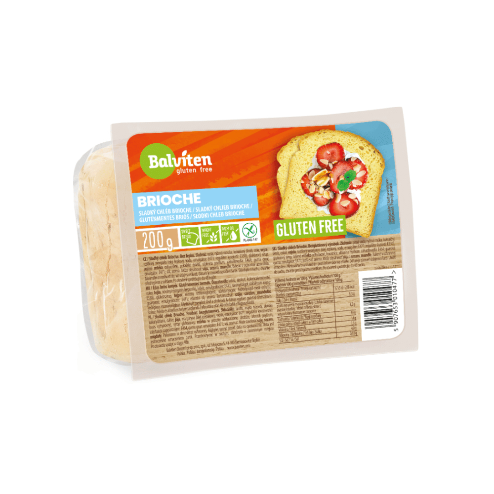 Brezglutenski brioche kruh 200 g