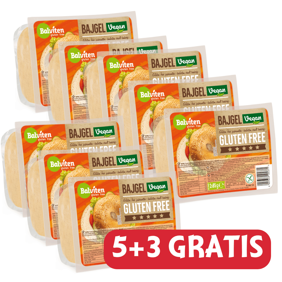Akcijski paket brezglutenskih bagelov 5+1 GRATIS (03.09.2026)